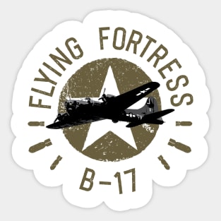 B17 Flying Fortress Sticker